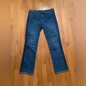 Tory Burch Dark Blue Straight Leg Jeans